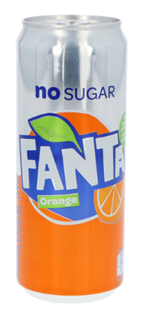 Fanta Orange Zero NL (hoog blik)