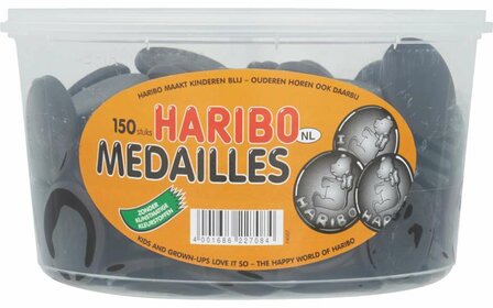 Haribo silo drop medailles